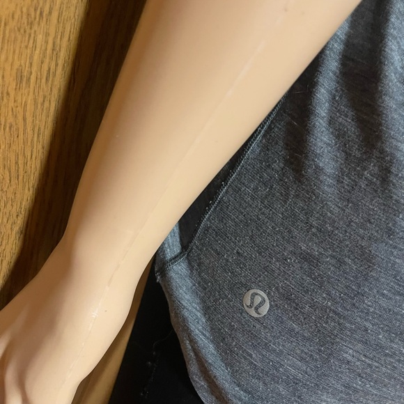 Lululemon" Grey Tank W Back Cut Out - Picture 16 of 16